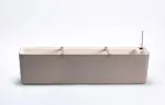 URBALIVE BERBERIS Ristk&uuml;likukujuline lillepott automaatse kastmiss&uuml;steemiga, 80 x 20 cm, helehall