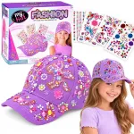 LAVENDER baseball cap for decoration + DIY diamond stickers ZA6338