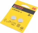 Max CR1616, 2-pakk