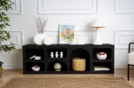 Konsool, Hanah Home, must, 160 x 51 x 40