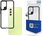 "Satin Armor Case+ Samsung Galaxy A34 5G" Transparent/Black