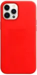 "Soft Silicone Case iPhone 12 Pro Max" Red