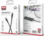 NB-Q199 PD USB-C &ndash; USB-C, 1,5 m, 100 W, must