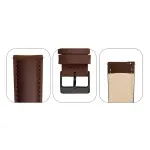 Genuine leather 22mm Universal watch strap (Samsung, Garmin, etc) Dark