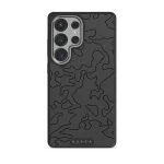 Black Rock - Samsung Galaxy S25 Ultra Case, Elite Dark (Magnetic) / Silver