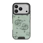 Capricorn - iPhone 17 Pro Case, Elite Dark (MagSafe) / Silver / Turquoise