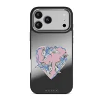 Follow Me - iPhone 17 Pro Max Case, Elite Mirror Dark (MagSafe) / Silver