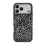 Night Sky - Dotted iPhone 17 Pro Max Case, Elite Dark (MagSafe) / Silver