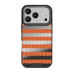 Papaya - iPhone 17 Pro Case, Elite Mirror Dark (MagSafe) / Silver