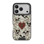 Warded - iPhone 17 Pro Case, Elite Dark (MagSafe) / Silver