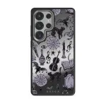 Academy - Samsung Galaxy S25 Ultra Case, Elite Mirror Dark (Magnetic) / Silver