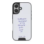 Get It - iPhone 16 Plus Case, Elite Dark (MagSafe) / Silver