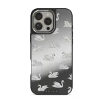 Evermore - iPhone 16 Pro Case, Elite Mirror Dark (MagSafe) / Silver