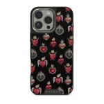 Sworn Hearts - iPhone 16 Pro Max Case, Elite Dark (MagSafe) / Silver