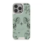Aries - iPhone 16 Pro Case, Elite Light (MagSafe) / Silver / Turquoise