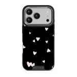 Love Notes - iPhone 17 Pro Case, Elite Dark (MagSafe) / Silver