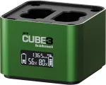Kaamera aku laadija &ndash; H&auml;hnel ProCube 3 Twin Fujifilm NP-W126 NP-W235 30 W USB-C PD 3.0