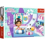 TREFL GABBY&rsquo;S DOLLHOUSE pusle &bdquo;Gabby basseini &auml;&auml;res&ldquo;, 60 tk
