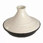 Tajine taldrik - 28 cm, beež ja must