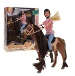 Doll with Horse + Accessories Set