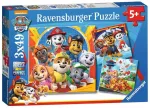 Puzzle 3x49 elements Paw Patrol