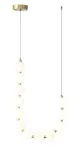Domoletti TAVVA riputatav LED-valgusti, 14 W, 1600 lm, 3000 K, 1 m