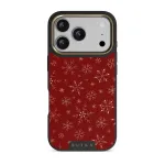Dear Santa - Snowflake iPhone 17 Pro Case, Elite Dark (MagSafe) / Gold