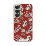 Merry Kitty - Samsung Galaxy S25 Case, Elite Light (Magnetic) / Gold