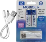 MBAA1650 AA USB-C 1650 mAh, 2 tk