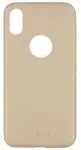 "Slim Synthetic Leather Back Case iPhone X/XS" Gold