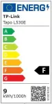 "Smart Wi-Fi Light Bulb E27 (Tapo L530E)" Multicolor