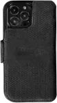 "Leather Phone Wallet iPhone 13 Pro Max" Black