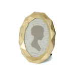 Pol&uuml;resiinist ovaalne raam ornamentidega 13x18 | kuldne 3027628