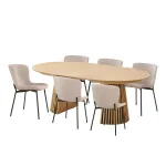 S&ouml;&ouml;gitoa m&ouml;&ouml;blikomplekt Osaka ja Maceda, 120/59 x 120/48 x 75/83 cm