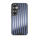Lowkey - Samsung Galaxy S25 Case, Elite Mirror Dark (Magnetic) / Silver