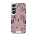Aries - Samsung Galaxy S25 Plus Case, Elite Light (Magnetic) / Silver / Pink