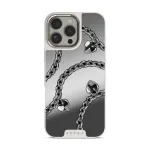 Cold Heart - iPhone 16 Pro Max Case, Elite Mirror Light (MagSafe) / Silver