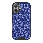 Lisboa - iPhone 16 Case, Elite Dark (MagSafe) / Silver