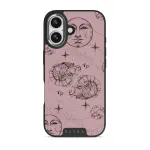 Capricorn - iPhone 17 Case, Elite Dark (MagSafe) / Silver / Pink