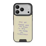 May We Always - iPhone 17 Pro Case, Elite Dark (MagSafe) / Silver