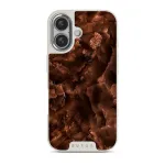 Toasted Chestnut - Brown iPhone 16 Case, Elite Light (MagSafe) / Silver