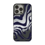 Vigilant - iPhone 16 Pro Max Case, Elite Mirror Dark (MagSafe) / Silver