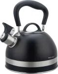 &bdquo;KingHoff&ldquo; veekeetja vilistiga, must, 1,8 l (KH-1858)