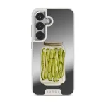 Pickled - Samsung Galaxy S25 Case, Elite Mirror Light (Magnetic) / Silver