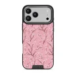 Sakura - iPhone 17 Pro Max Case, Elite Dark (MagSafe) / Silver