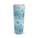 Blue Gaze - Travel Mug, 700 ml / Flap