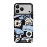 Finish Line - iPhone 17 Pro Max Case, Elite Dark (MagSafe) / Silver
