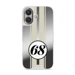 Classic Racing - iPhone 16 Case, Elite Mirror Light (MagSafe) / Silver