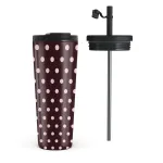 Berry Bliss - Travel Mug, 700 ml / Flap & Straw Set