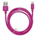 Kaabel MOB:A USB-A - v&auml;lk 2,4A, 1m, roosa